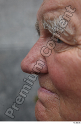 Nose Man White Casual Overweight Street photo references